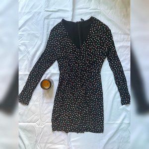 Pepe Jeans Floral Blue marine Minidress